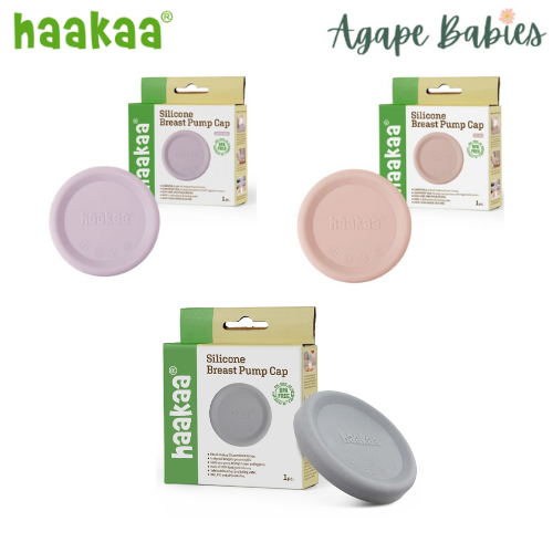 Haakaa Silicone Breast Pump Cap - 3 Color