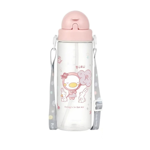 Puku Tritan Straw Bottle 330ml/500ml