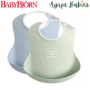 BabyBjorn Baby Bib 2 Pcs - 4 Colors