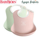 BabyBjorn Baby Bib 2 Pcs - 4 Colors