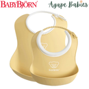 BabyBjorn Feeding Bib Set (1 Baby Bib And 1 Small Baby Bib) - 5 Colors