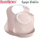 BabyBjorn Feeding Bib Set (1 Baby Bib And 1 Small Baby Bib) - 5 Colors