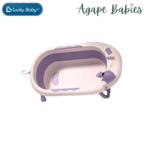 Lucky Baby OALY™ Collapsible Bath Tub W/Thermometer+ Bath Support 81X51X22 CM UNFOLD"