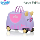 Trunki Glide Ride-on Luggage - Cassie the Cat