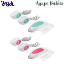 Doddl Toddler Knife, Fork & Spoon Set - 2 Colors