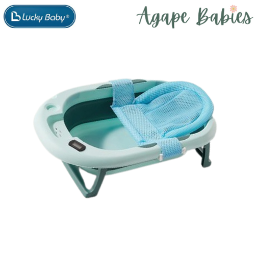 Lucky Baby OALY™ Collapsible Bath Tub W/Thermometer+ Bath Support 81X51X22 CM UNFOLD"