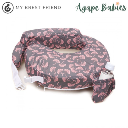My Brest Friend Original Nursing Pillow - Pink Flowing Fans