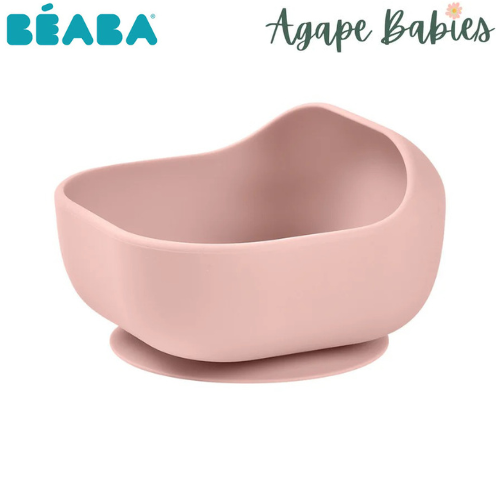 Beaba Silicone Suction Bowl - Cotton Candy