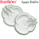BabyBjorn Baby Plate, Spoon And Fork 2 Pcs - 4 Colors