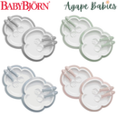 BabyBjorn Baby Plate, Spoon And Fork 2 Pcs - 4 Colors