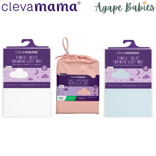 Clevamama Tencel Toilet Training Sleep Mat 70 x 90 cm - 3 Colors