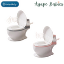 Lucky Baby baby potty with flash sound for PVC Seat - 2 Color