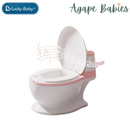 Lucky Baby baby potty with flash sound for PVC Seat - 2 Color