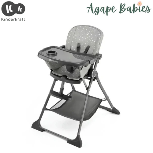 KinderKraft High Chair Foldee - Grey