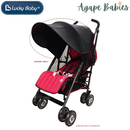 Lucky Baby Tipit Stroller Sunshade Size(L)75X73 Cm - Grey