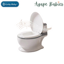 Lucky Baby baby potty with flash sound for PVC Seat - 2 Color