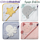 Clevamama Bamboo Apron Bath Towel - 4 Colors