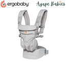 [1 year local warranty] Ergobaby Omni 360 Cool Air Mesh Baby Carrier - Pearl Grey