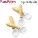 BabyBjorn Baby Spoon and Fork 4pcs - 5 Colors
