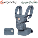 [1 year local warranty] Ergobaby Omni 360 Cool Air Mesh Baby Carrier - Oxford Blue
