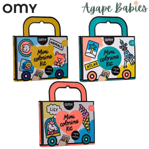 OMY Pocket Colouring - 3 Designs