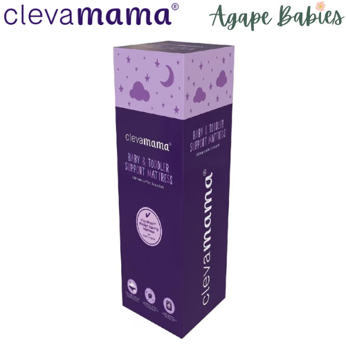 Clevamama Clevafoam Pocket Sprung Cot Bed Mattress - 70x140x11cm