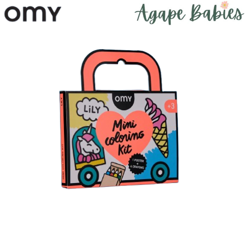 OMY Pocket Colouring - 3 Designs