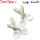 BabyBjorn Baby Spoon and Fork 4pcs - 5 Colors