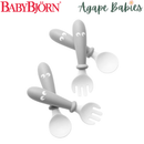 BabyBjorn Baby Spoon and Fork 4pcs - 5 Colors