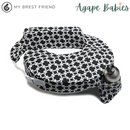 My Brest Friend Original Nursing Pillow - Black & Marina
