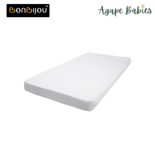 Bonbijou BAMBOO FABRIC Anti Dust-Mite High Density Foam Mattress w/hole, 2 Inch (Size: 25 x 37 x 2)