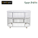 [1 year warranty] Bonbijou Doozy 7-In-1 Convertible Baby Cot