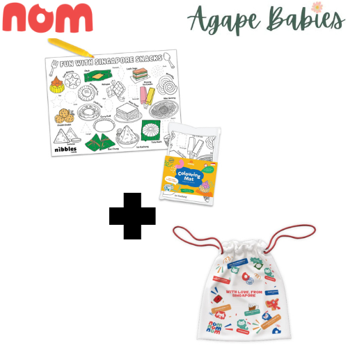 Nom Nibbles SG Edition Silicone Colouring Mat - 3 Designs
