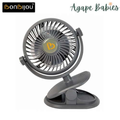 Bonbijou Clip On Fan - Grey