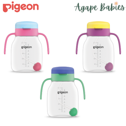 Pigeon StarTouch Straw Cup with Gravity Ball Straw 250ml - 3 Colors