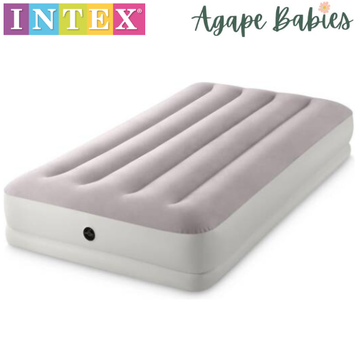 INTEX Dura-Beam® Standard - Prestige Mid-rise Air Mattress 30cm w/ USB150 Pump - Twin
