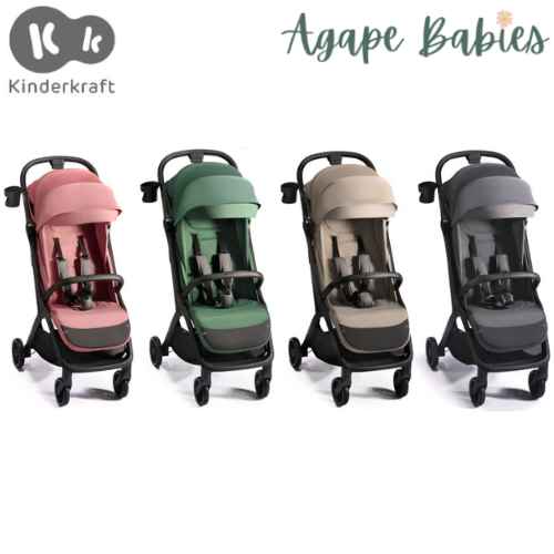 [2-Year Warranty] KinderKraft Baby Stroller Nubi2 - 4 Color