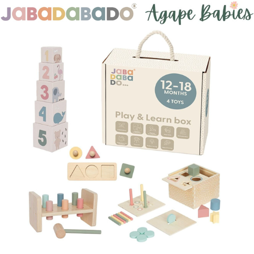 Jabadabado Play And Learn Box 12-18 Months