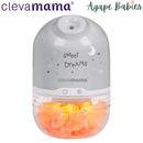 Clevamama ClevaPure Himalayan Salt Lamp, Humidifier & Night Light