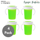 [4-Pack] Maya & Friends Miracle 360 Sippy Cup  7oz - 4 Variant