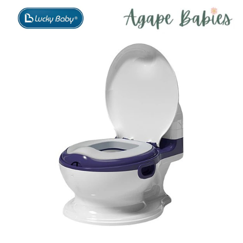 Lucky Baby Classic Mini Toilet Potty - Blue