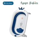 Lucky Baby Crown Collapsible Bath Tub - Blue