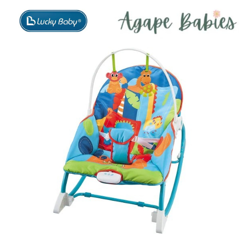 Lucky Baby Infant to Toddler Rocker/Dining Chair (Vibration/Music)