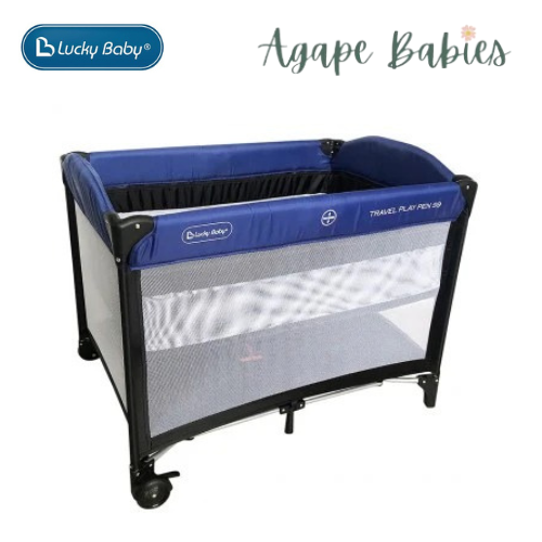 Lucky Baby S9™ Travel Playpen - Blue