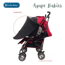 Lucky Baby Tipit Stroller Sunshade Size(L)75X73 Cm - Grey