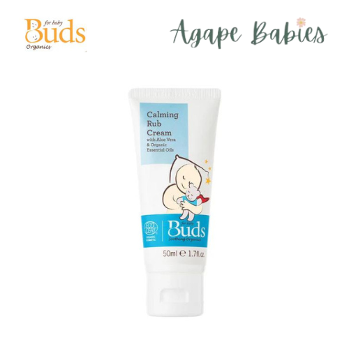 Buds Soothing Organics Calming Rub Cream Tube (50ml) Exp: 04/27