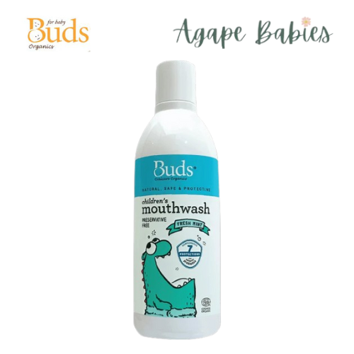 Buds Oralcare Organics Mouthwash 300ml - Fresh Mint Exp: 02/27