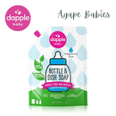 Dapple Baby Bottle & Dish Liquid Refill Pack Fragrance Free 34oz