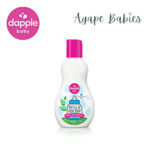 Dapple Baby Bottle & Dish Liquid Travel Size Fragrance Free 3oz