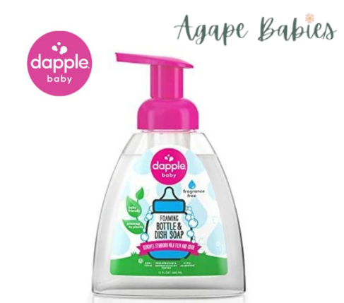 Dapple Foaming Baby Bottle & Dish Liquid Fragrance Free 13oz